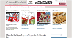 Desktop Screenshot of christmas.organizedhome.com